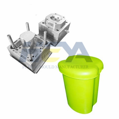 Waste contianer injection mould