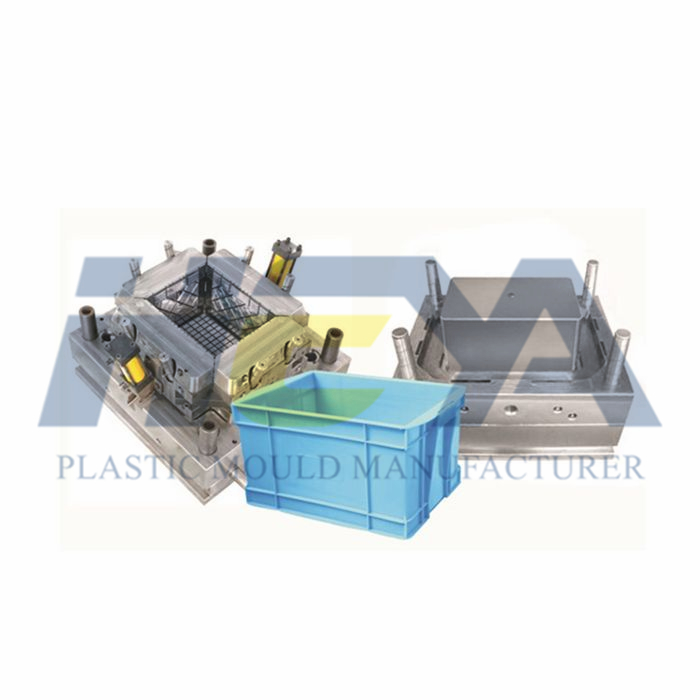 plastic industrial storage bin mould