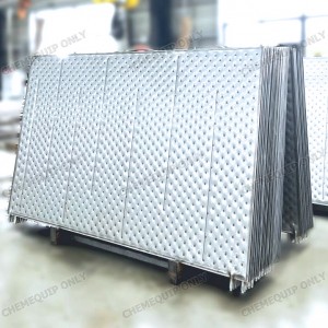 Stainless Steel 304 Pillow Plate Heat Exchanger