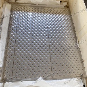 SS304 Pillow Plate Heat Exchanger For Milk Cooling