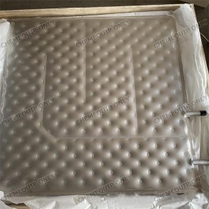 1.2mm Double Embossed Pillow Plate For Sewage Treatment