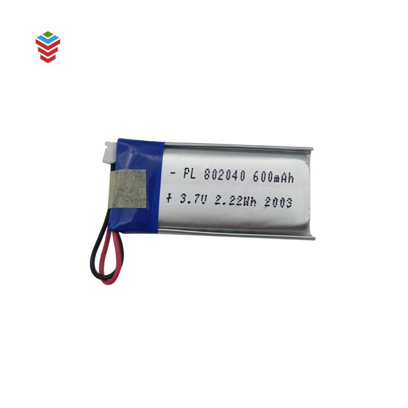 Factory wholesale Polymer Battery Li-Ion - 802040  600mAh – PLMEN