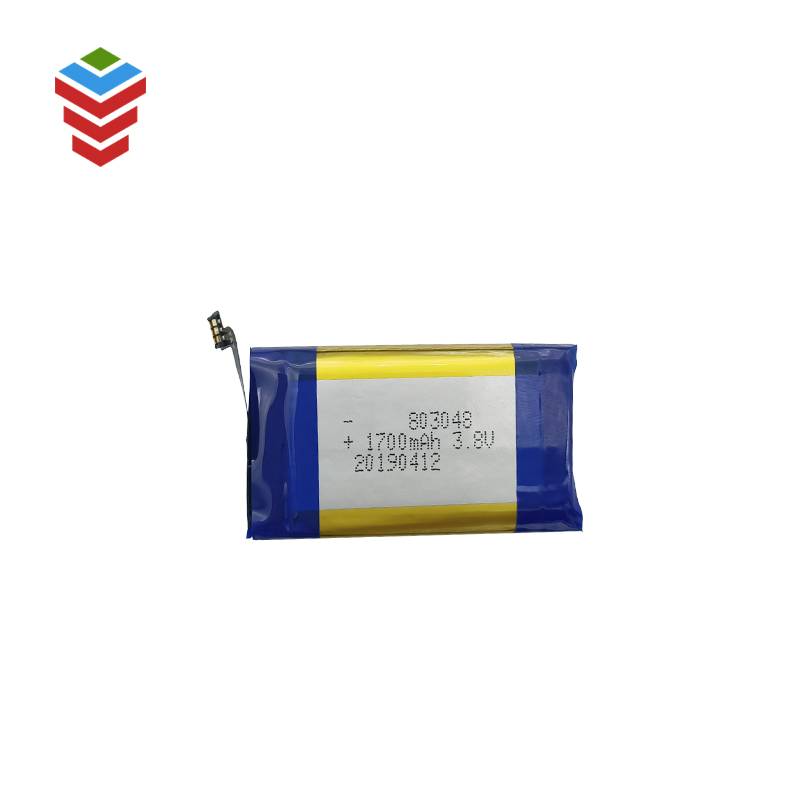 Well-designed Lithium Cell Battery - High voltage 3.8V 1700mAh 803048-2P rechargeable li-po battery for police enforcement recorder – PLMEN