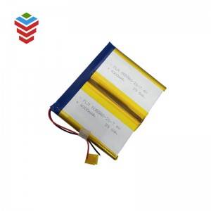 Factory manufacture 805080  3.7v 4000mAh lipo custom rechargeable lithium battery pack