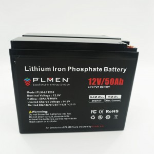 Factory price Sealed Lead Acid Battery Replacement Lithium Lifepo4 Battery 12v 50ah for UPS system