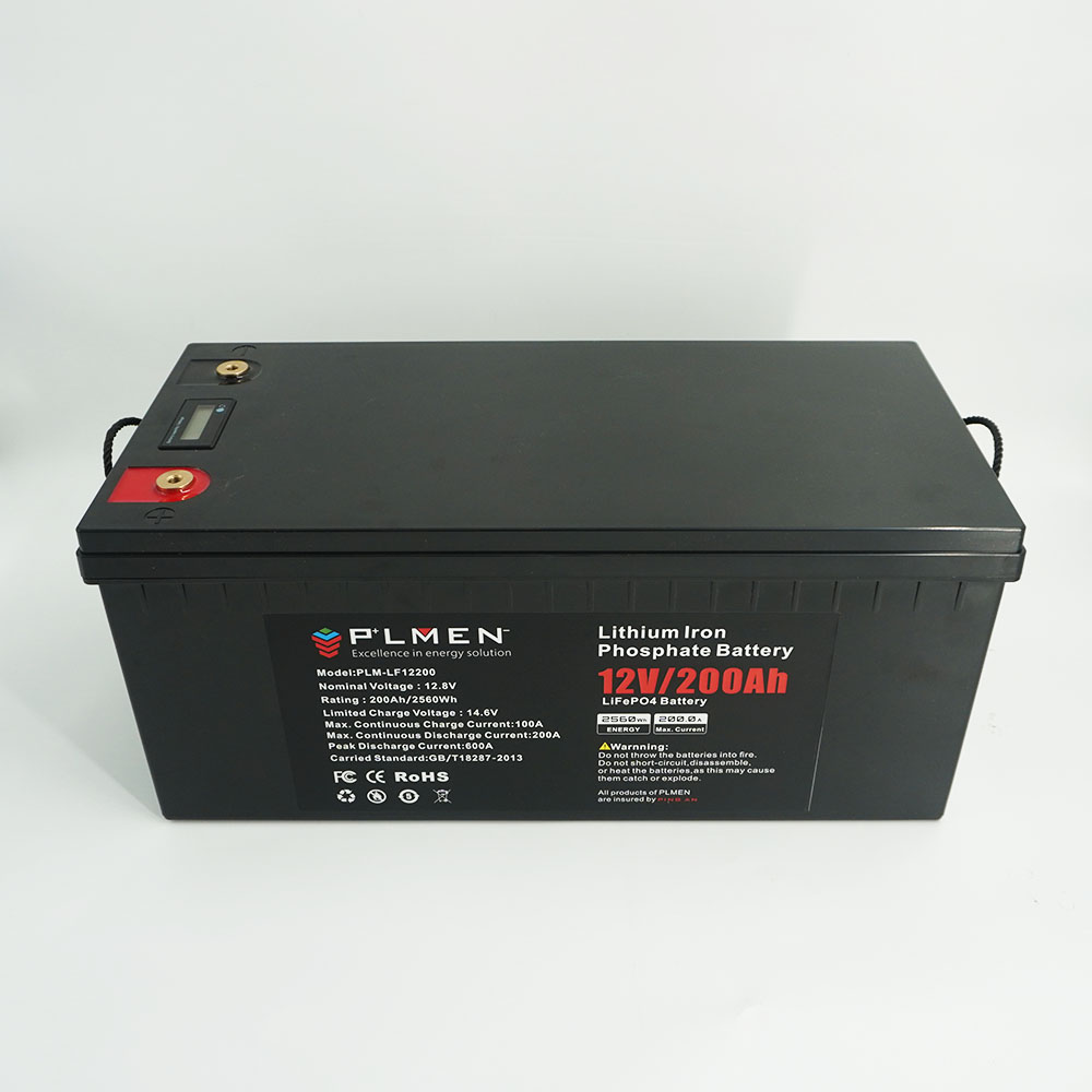 Rechargeable Deep Cycle BMS 12V 200Ah  Lithium Ion Pack Battery Lithium Cell LiFePO4 Featured Image