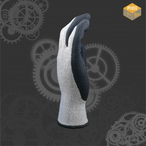 Powerman® Innovative Micro Foam Nitrile Palm Coated HPPE Glove (Anti Cut)