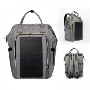 Quality Inspection for Pv Panels - 10W 010 Grey Solar Backpack – PMMP