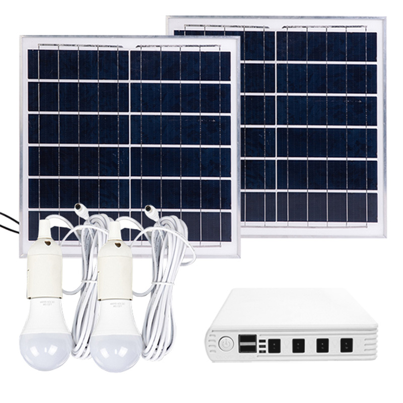 38Wh/64Wh/125Wh Solar Power Lighting System for Camping/Home