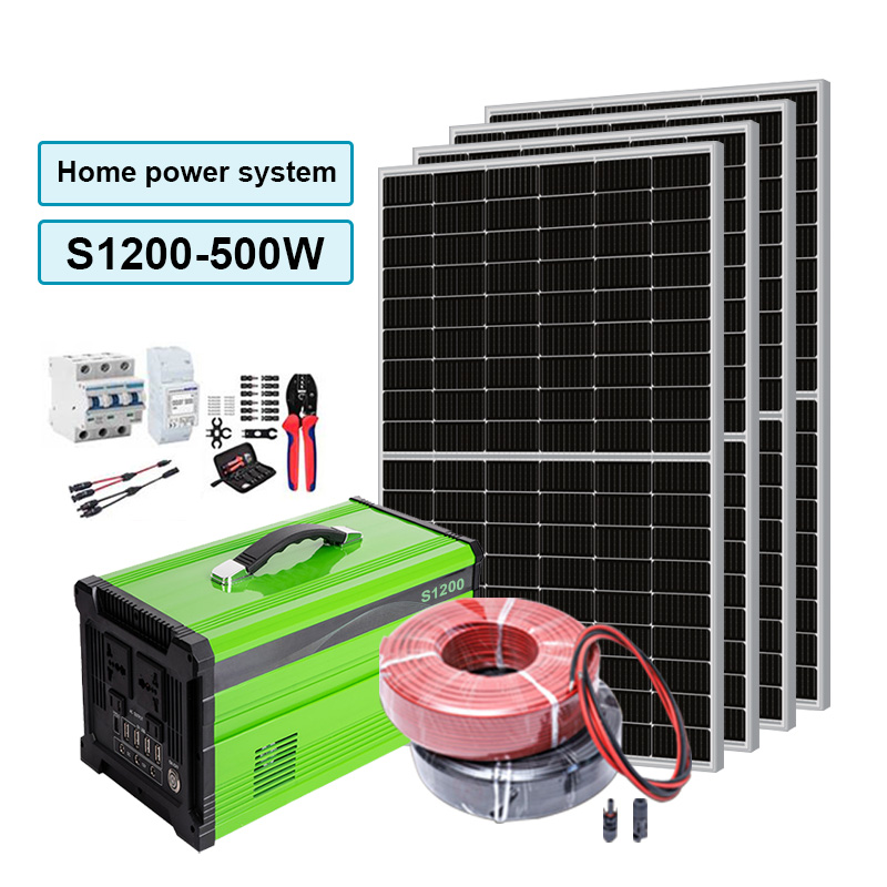 Fast delivery 4kw Solar System - 500Wh&1200Wh Portable Solar Power Station System – PMMP