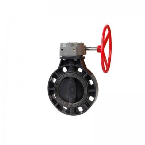 Factory Outlets China Dn300 PVC Butterfly Valve for Chemical Industry Flowing System
