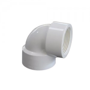 PVC BS Thread Fittings White Color