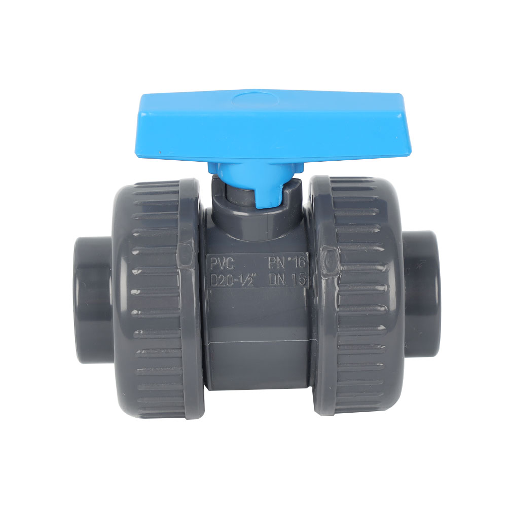 18 Years Factory Pipe Ppr Fitting Mould - PVC Double Union Ball Valve – Pntek
