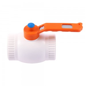 Factory directly China Plastic Material PVC (PVC-U, UPVC) PPR Union Ball Control Valve for Water