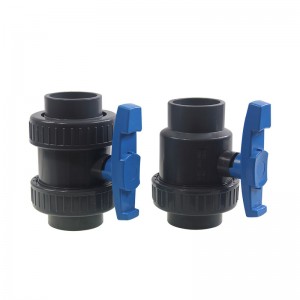 Reasonable price Plastic Single Union CPVC Purifier Water Treatment Supply Pipe RO System Components Hardware Spare Parts PVC Ball Core Check Valve