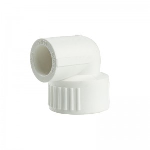Manufactur standard 32mm Ppr Pipe Price – White color PPR Female elbow – Pntek