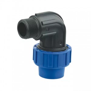 Short Lead Time for Factory Direct Irrigation Blue HDPE Socket PP PE Compression Fitting Prices Coupling