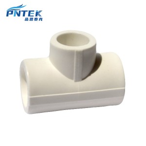 PNTEK PPR Equal Tee White Color PPR Tee 16 to 160mm