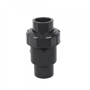 PriceList for China PVC Pn16 Ball Type Check Valve for Water Treatment