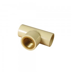 Short Lead Time for Drip Line Timer - CPVC Fittings Tee with brass insert – Pntek