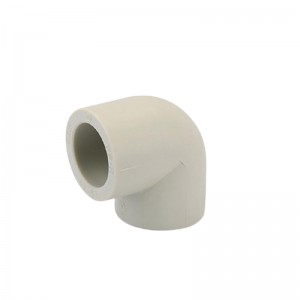 Big Discount Rietti PVC Pipe Accessories China Metric PVC Pipe Suppliers PPR Fitting Under German 8077/8078 Standard (Bridge Pipe) Elbow Fitting