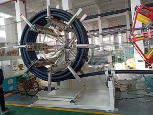High Automatic 16-160mm PE pipe winder