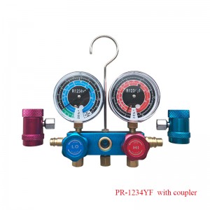 China wholesale R134a Gauges - HFO-1234yf Manifold Gauge Set – Poly Run