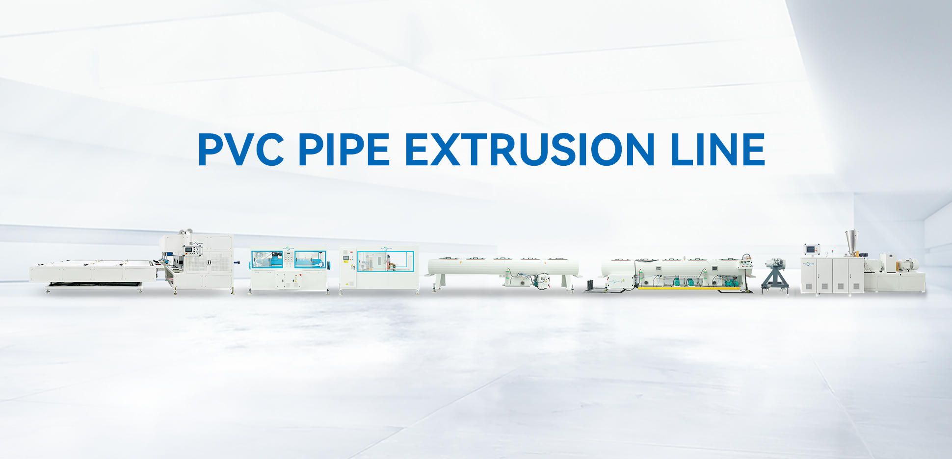 PVC PIPE EXTRUSION LINE