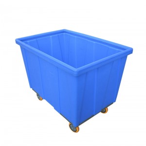 China factory directly supply plastic laundry trolley/linen cart for cloth storage with higher quality and lower price