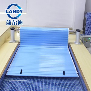 Chinese wholesale Pvc Pool Covers - Cheapest automatic roller system with free slats samples – Landy