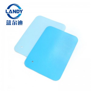 Pvc Vinyl 1.2mm 1.5mm Blue Swimming Plastic Pool Liner