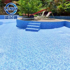 Landy PVC Blue Mosaic Liner