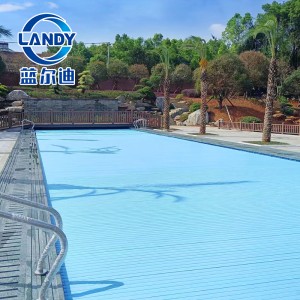 Automatic Ivory Isolation Polycarbonate Pool Covers