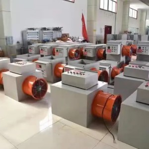 Ηλεκτρική μηχανή θέρμανσης πουλερικών 20 kw Θερμοσίφωνας θερμού αέρα για βιομηχανικό εργαστήριο θερμοκηπίου πουλερικών από την Κίνα