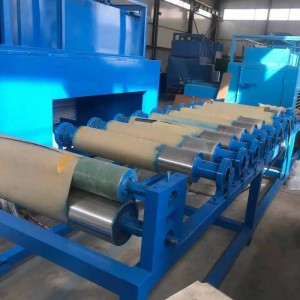 Corrugated Paper evaporative cooling pad making machine production line for greenhouse