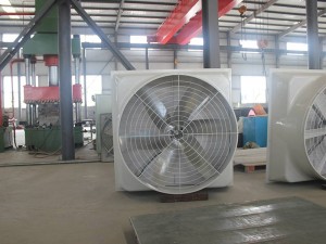 FRP Ventilatore di avicultura Alimentazione di pollame/serra Frp Ventilazione di scarico di ventilazione