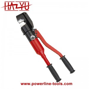 Power Manual Hydraulic Terminal Crimping Tool For Power Line Construction