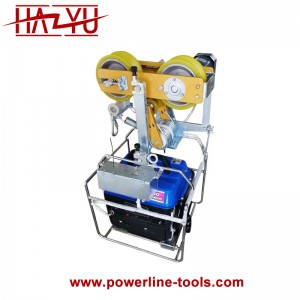 Power Line Construction Self-Moving Traction Machine for OPGW