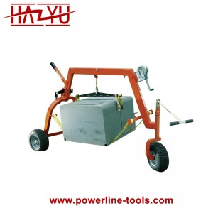 Utility Transformer Dolly With Winch