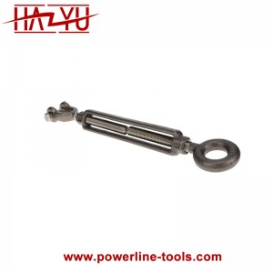 Stainless Steel Turnbuckle Rigging Screw Jaw