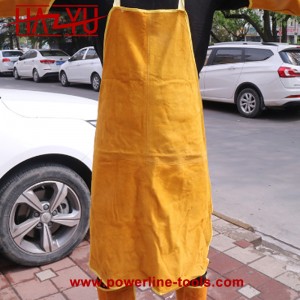Yellow Cowhide Apron for Welding