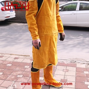 Yellow Welding Apron for Cutting