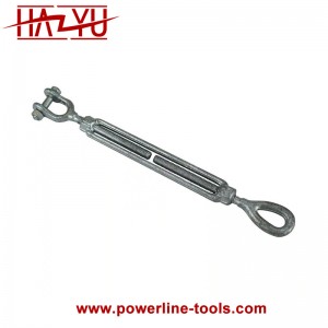 Galvanized Drop Forged US Type Turnbuckle Jaw