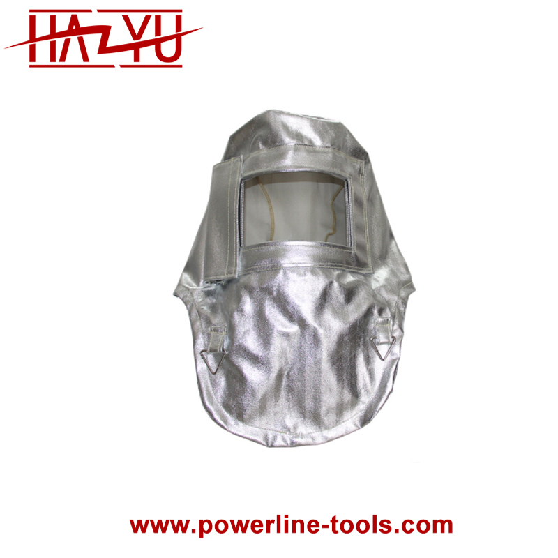 High Temperature Aluminum Foil Insulation Cap Safety Helmet