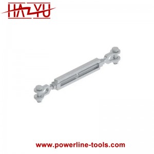 Domestically Produced Steel Plain Finish US Type Jaw Turnbuckle