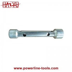 Double Sided Sleeve Wrench for Fasten the Tower Anchor Bolts Socket Wrench
