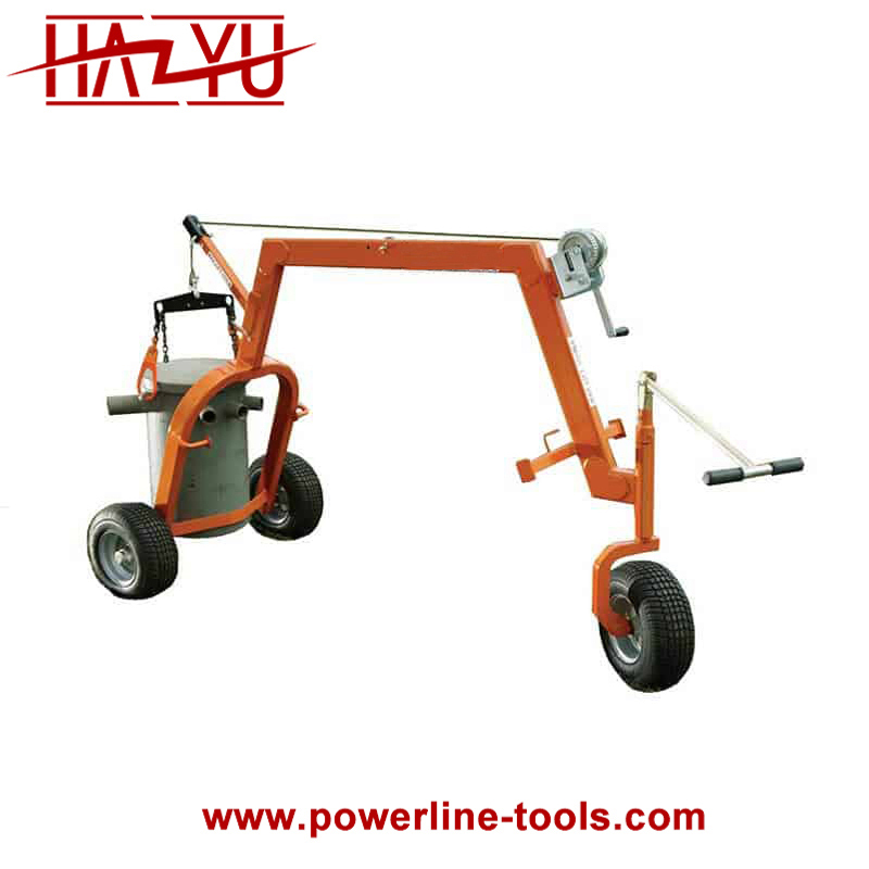 2 Phase Utility Transformer Dolly With Winch