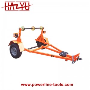 Cable Reel Trailer Single Winding Trailer