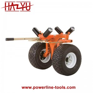 Two-Wheel Pole Dolly Converter Dolly Truck