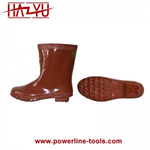 Electrical Safety Wear-resistant Natural Latex Boots